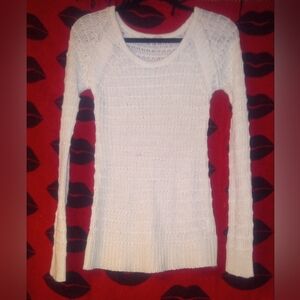 Elegant White Women's Sweater By Love Change